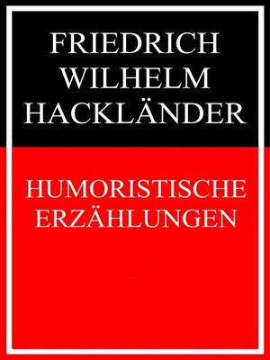 cover image of Humoristische Erzählungen